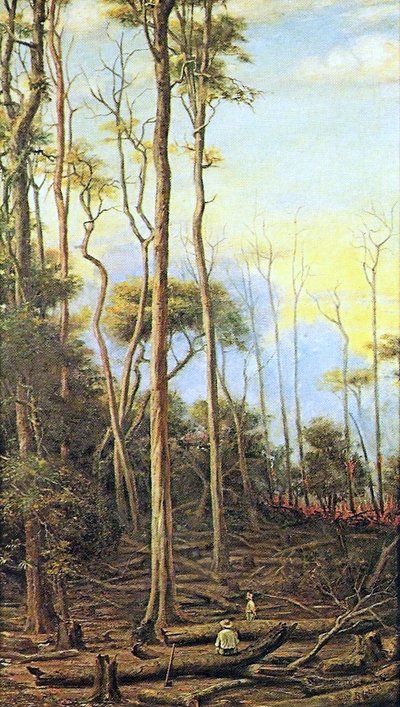 Paroba Trees by Benedito Calixto